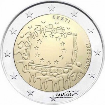 2 euros Estonie 2015 -...