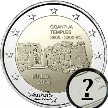 2 euros BU Malte 2016 -...
