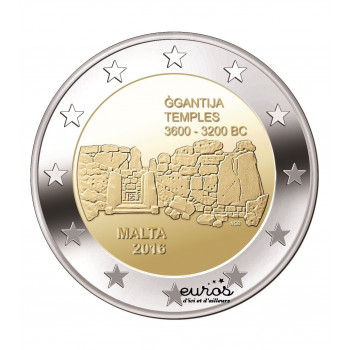 2 euros commémorative Malte...