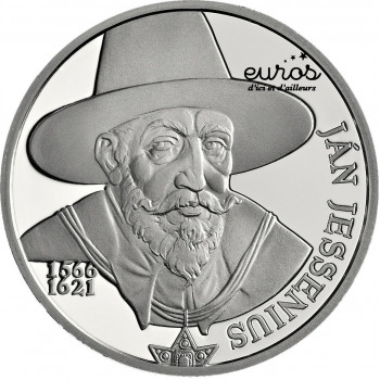 10 euros commémorative SLOVAQUIE 2016 - Ján Jessenius - Version Belle Epreuve