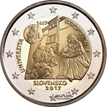 2 euros Slovaquie 2017 -...