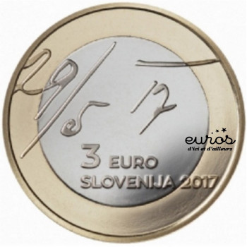 3 euros SLOVENIE 2017 -...