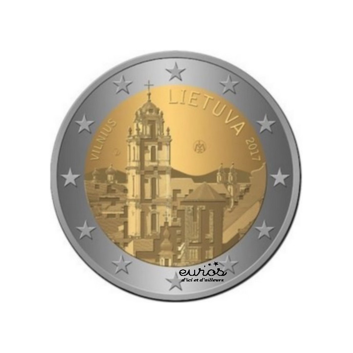 2 euros commémorative LITUANIE 2017 - Vilnius, Capitale de la Culture