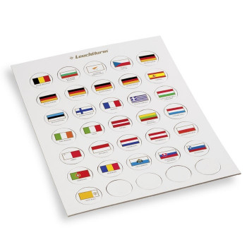 Chips drapeaux EURO - LEUCHTTURM - 333463