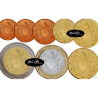Set BU Vatican 2018 - Série 1 cent à 2 euros