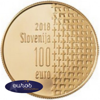 100 euros SLOVENIE 2018 en...