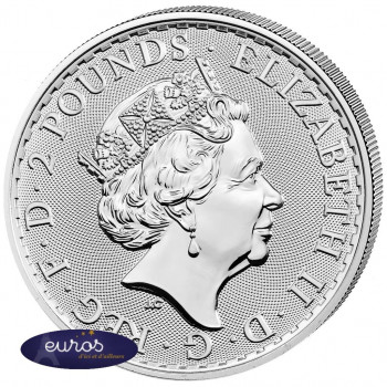GRANDE-BRETAGNE 2019 - 2£ Britannia - 1 Oz - Argent 999,99‰ - Bullion Coin