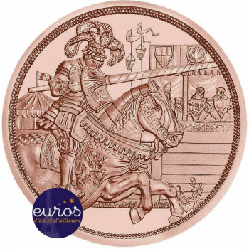 10 euros commémorative AUTRICHE 2019 - Chevalier, Récits de la Chevalerie - Cuivre