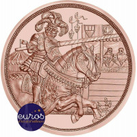 10 euros commémorative AUTRICHE 2019 - Chevalier, Récits de la Chevalerie - Cuivre