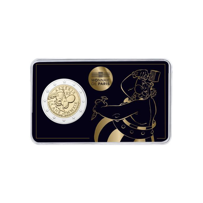 Coincard 2 euros commémorative FRANCE 2019 - Astérix et Obélix - Brillant Universel
