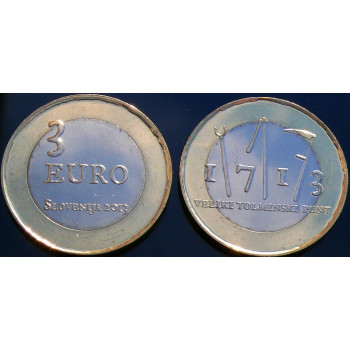 3 euros commémorative...