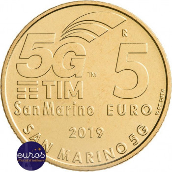 5 euros SAINT MARIN 2019 -...