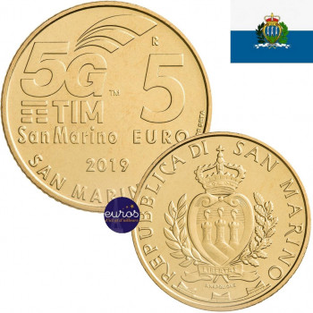 5 euros SAINT MARIN 2019 -...