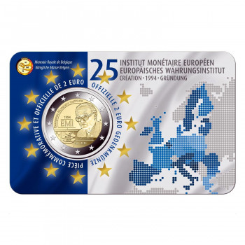 Coincard 2 euros BELGIQUE 2019 - Institut Monétaire Européen - BU