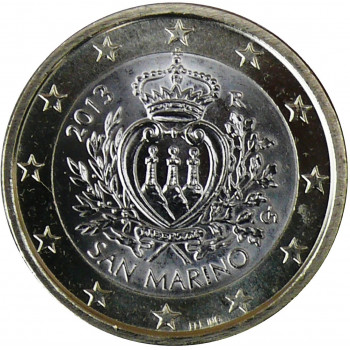 Pièce de 1 euro SAINT MARIN 2013 - UNC