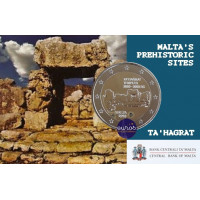 Coincard 2 euros commémorative MALTE 2019 - Ta'Hagrat - Mintmark MdP - UNC