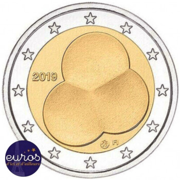Rouleau 25 x 2 euros commémoratives FINLANDE 2019 - 100ème anniversaire de la Constitution - UNC