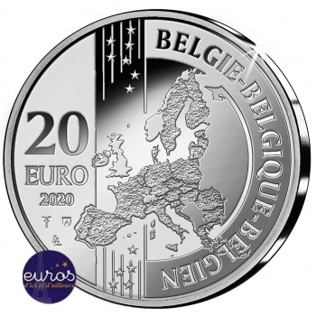 20 euros BELGIQUE 2020 -...
