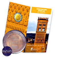 2 euros commémorative ESPAGNE 2020 - Architecture Mudéjar d’Aragón - UNESCO - Belle Epreuve