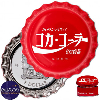 ILES FIDJI 2020 - 1$ - Coca-Cola® - Japon - Argent (5)