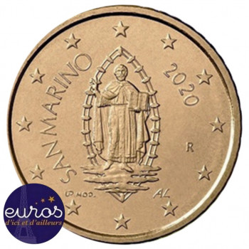 0,50 euro ou 50 cent SAINT MARIN 2020 - Oeuvre d'Emilio RETROSI - UNC
