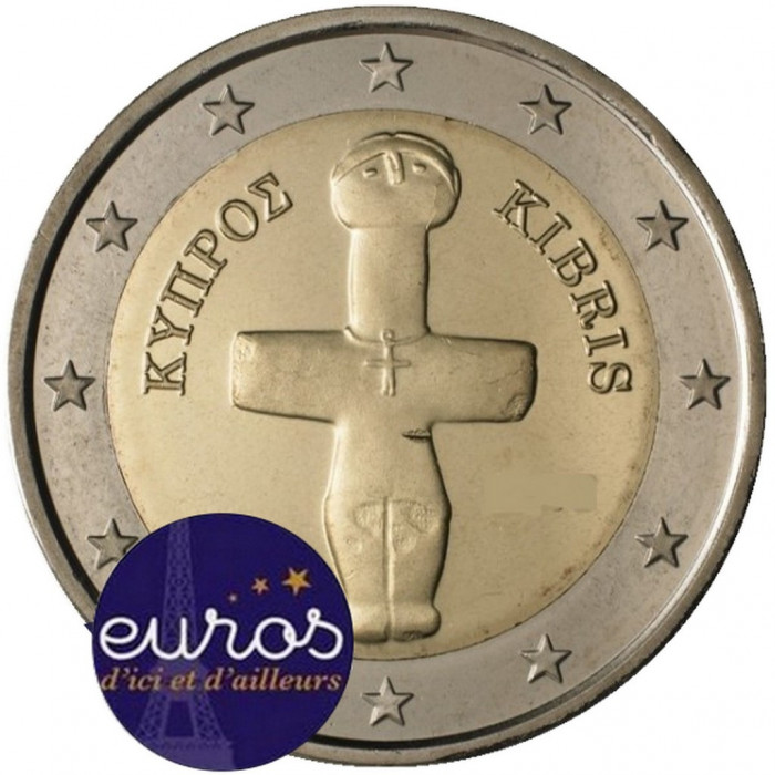 2 euros annuelle CHYPRE 2020 - Idole de Pomos - UNC