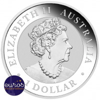 AUSTRALIE 2020 - 1$ AUD - L'Emeu - 1oz argent - Bullion