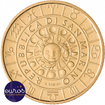5 euros commémorative SAINT MARIN 2020 - Horoscope - Scorpion - 8/12