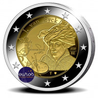 2 euros commémorative BELGIQUE 2020 - Année Jan Van Eyck - Belle Epreuve