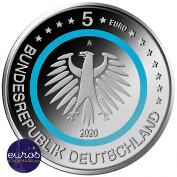 5 euros ALLEMAGNE 2020 - Zone Subpolaire - UNC