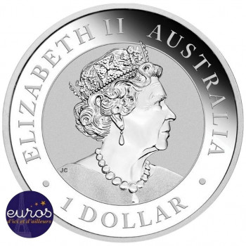 AUSTRALIE 2021 - 1$ AUD - Wedge-Tailed Eagle ou Aigle à Queue Blanche - 1 oz argent 999,99‰