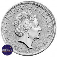 GRANDE-BRETAGNE 2021 - 2£ BRITANNIA - 1oz argent 999,99‰ - Bullion Coin 1