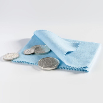 Chiffon de polissage pour le nettoyage et lustrage de vos monnaies - 327112 - LEUCHTTURM