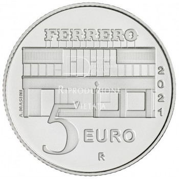 5 euros ITALIE 2021 -...