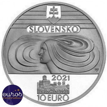 10 euros SLOVAQUIE 2021 -...