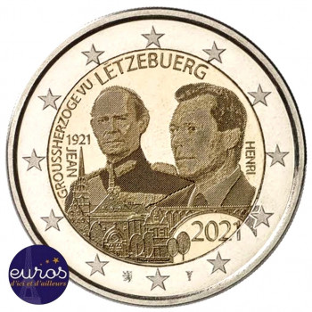 Pièces commémoratives de 2 euros – 2021