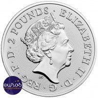 GRANDE-BRETAGNE 2021 - 2£ Robin des Bois (1) - Mythes et Légendes - 1oz argent 999,99‰ - Bullion Coin
