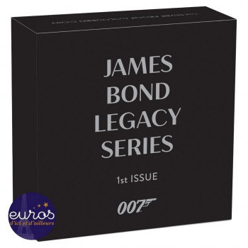TUVALU 2021 - James Bond™ Série Héritages - Sean Connery (1) -  Argent 999‰ - Belle Épreuve