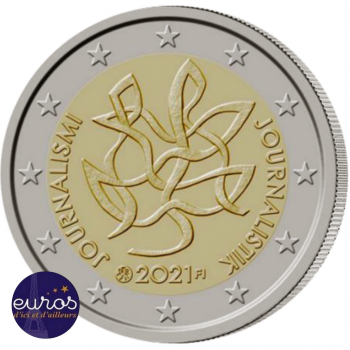 2 euros commémorative FINLANDE 2021 - Journalisme et Communication - Belle Epreuve