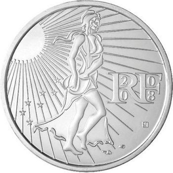 15 euros FRANCE 2008 - La Semeuse - Argent 900‰ - Qualité UNC