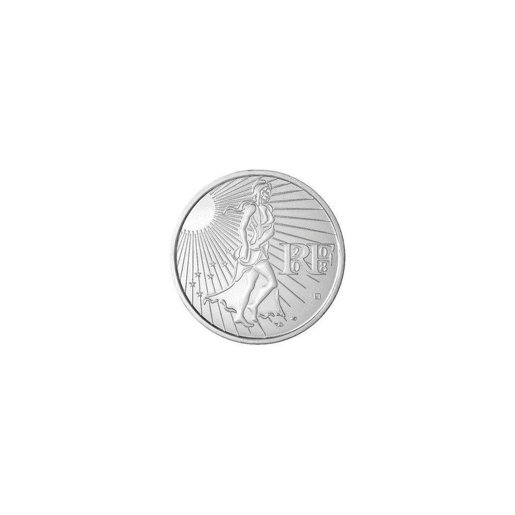15 euros FRANCE 2008 - La Semeuse - Argent 900‰ - Qualité UNC