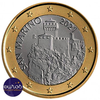 1 euro SAINT MARIN 2021 -...