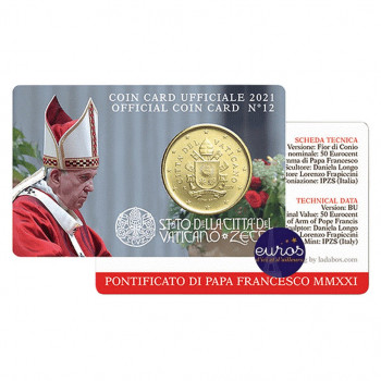 Coincard 0,50€ BU VATICAN...