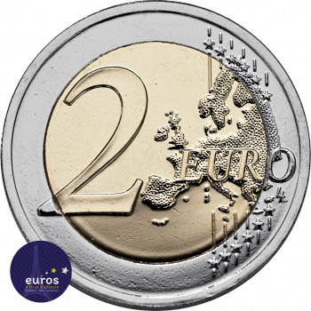 Revers de la pièce de 2 euros commémorative ESTONIE 2021 - Peuple Finno-Ugric - UNC