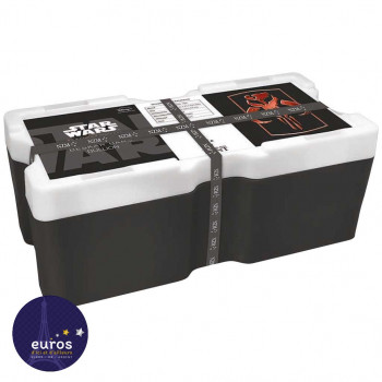 Masterbox contenant 10 tubes de 25 pièces NIUE 2021 - 2$ NZD - Beskar Bar™ - 1oz Argent - Star Wars™