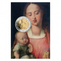 Blister de la pièce de 2 euros commémorative SAINT MARIN 2021 - Naissance d’Albrecht Dürer - BU