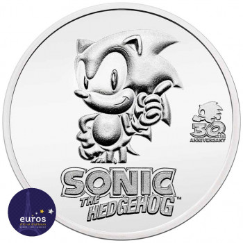 NIUE 2021 - 2$ NZD Sonic...