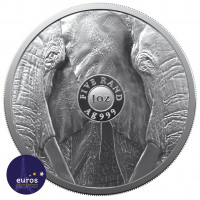 Revers bullion AFRIQUE du SUD 2021 - Big Five II Éléphant - Belle Épreuve