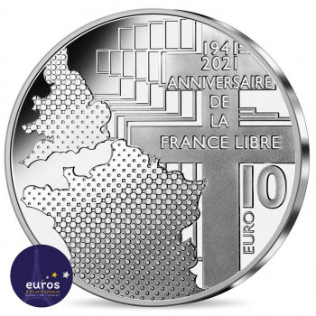 10 euros FRANCE 2021 -...