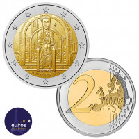 Pièce 2 euros commémorative ANDORRE 2021 - Dame de Mertixell - Brillant Universel